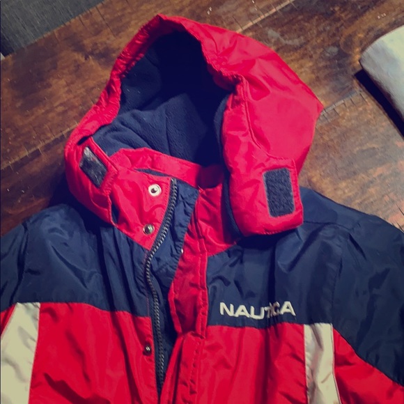 Hooded Nautica Snow Jacket 